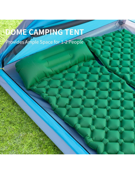 Tienda de Camping JELUCAMP Domo 2 Personas Impermeable
