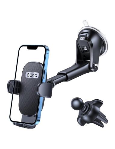 Soporte para Teléfono OQTIQ 3-en-1 con Ventosa y Clip