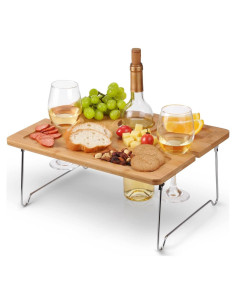 Mesa de Picnic Plegable Tirrinia para Vino 40x30 cm