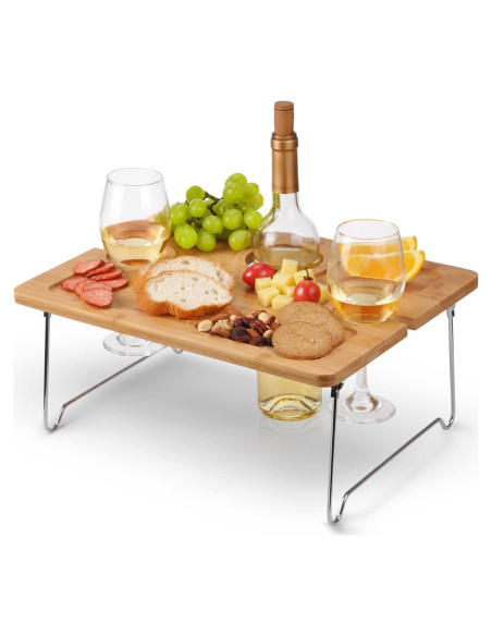 Mesa de Picnic Plegable Tirrinia para Vino 40x30 cm