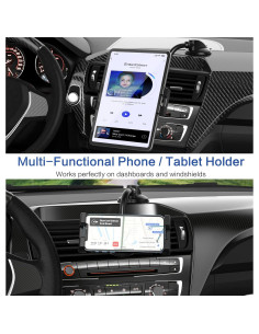 Soporte para Tableta de Coche YOOZ con Ventosa y Brazo Flexible 2