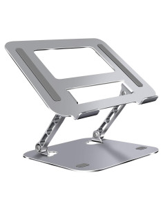 Soporte para Laptop FOBELEC Ajustable Ergonómico 9,07 kg Plata
