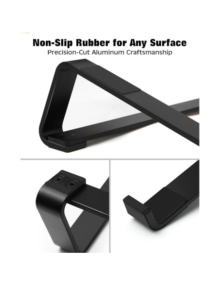 Soporte de Aluminio Thibault para Laptop 14-17" Ergonómico