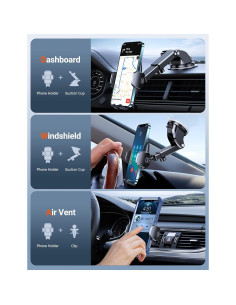 Soporte para Teléfono Celular TORRAS 4 en 1 Negro 2