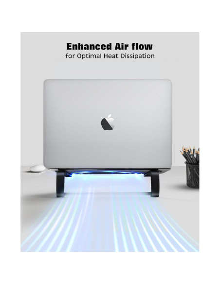 Soporte de Aluminio Thibault para Laptop 14-17" Ergonómico