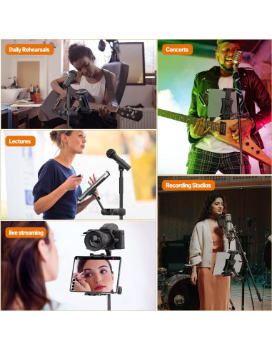 Soporte para Tableta Jubor JBST028 Ajustable 4.7 a 12.9"