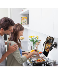 Soporte de Pared para Tabletas GSRUAN 17x8 cm Rotación 360 2