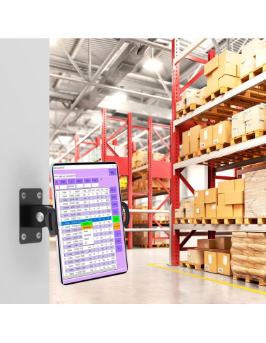 Soporte de Pared para Tabletas GSRUAN 17x8 cm Rotación 360