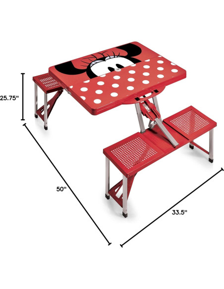 Mesa de Picnic Plegable PICNIC TIME Disney Minnie Mouse