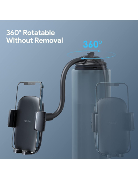 Soporte para Teléfono Qifutan HD-C77 Brazo Largo Antivibración