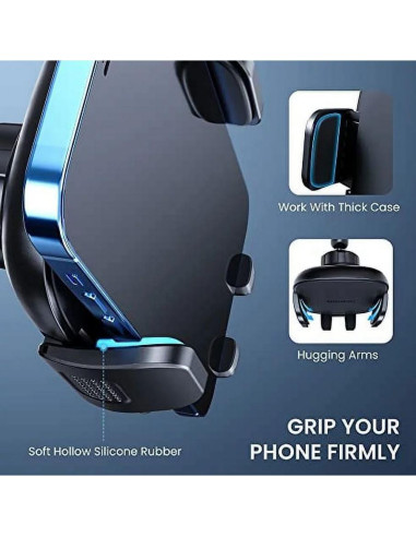 Soporte para Teléfono Qifutan HD-C77 Brazo Largo Antivibración