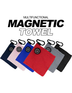 Toalla de Golf Magnética Aliennana Pequeña Microfibra 13.97cm 2