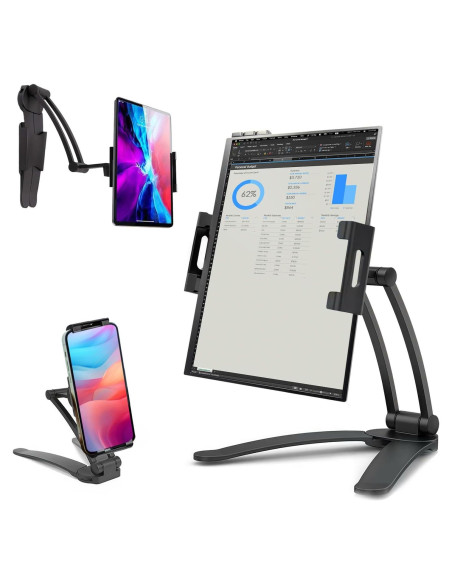 Soporte de Monitor Kado DSM-01 Aluminio Ajustable
