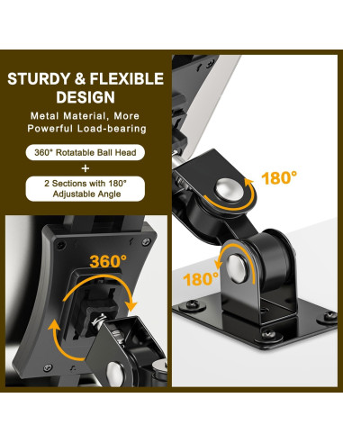 Soporte de Pared para Tablet Jubor Ajustable 360 Universal