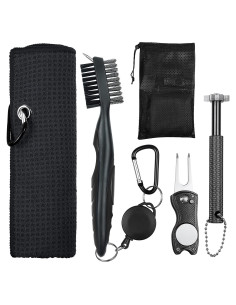 Kit de Accesorios de Golf OUYILE - Toalla, Cepillo y Más