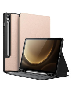 Funda JETech para Samsung Galaxy Tab S10 FE/S9 FE 10.9" Oro Rosa