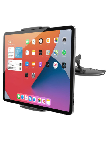 Soporte para Tablet en CD APPS2Car 4.7-11" Negro