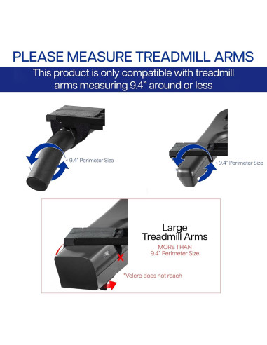 Escritorio Treadmill VIVO STAND-TDML4 Ajustable 68.3x27.9cm