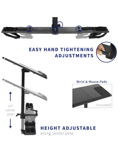 Escritorio Treadmill VIVO STAND-TDML4 Ajustable 68.3x27.9cm
