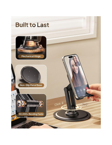 Soporte Cooper 360 Rotatorio para Teléfono Móvil Plegable