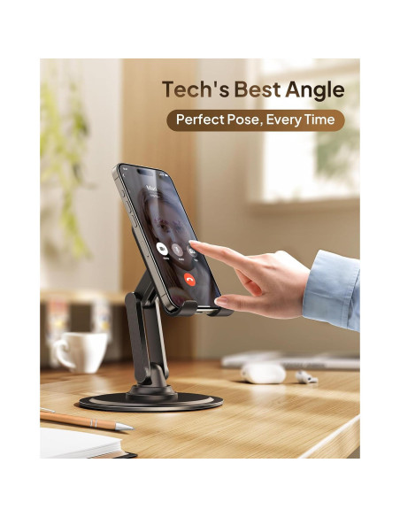 Soporte Cooper 360 Rotatorio para Teléfono Móvil Plegable Soporte Cooper 360 Rotatorio para Teléfono Móvil Plegable