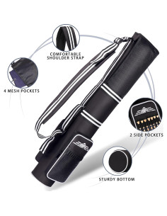 Bolsa de Golf Champkey Profesional 3 a 9 Palos 6 Bolsillos 2