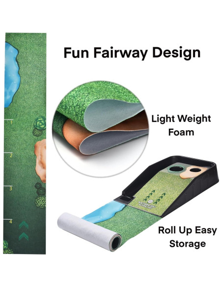 Juego de Golf para Niños Wemove - Mini Golf Electrónico 1,68m
