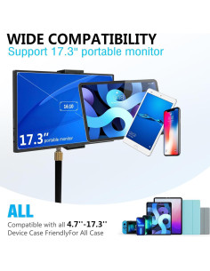 Soporte de Tablet Bimo BIMO0411 Altura Ajustable 24.99-40.01 cm 2