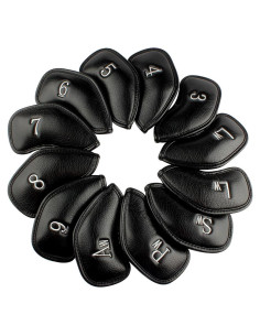 Funda de Cabeza de Hierro Craftsman Golf 12 Piezas Negra