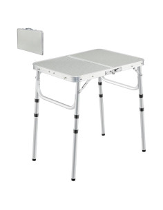Mesa de Camping Plegable REDCAMP 2ft Ajustable Aluminio