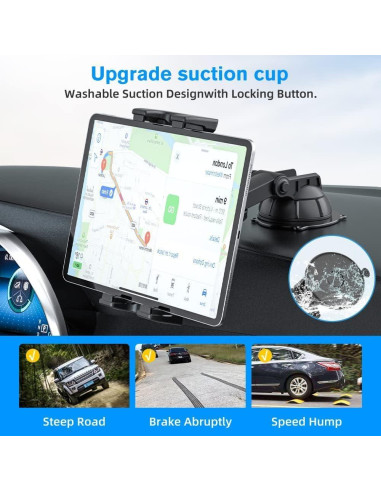 Soporte para Tableta OHLPRO con Ventosa 5-33 cm Ajustable