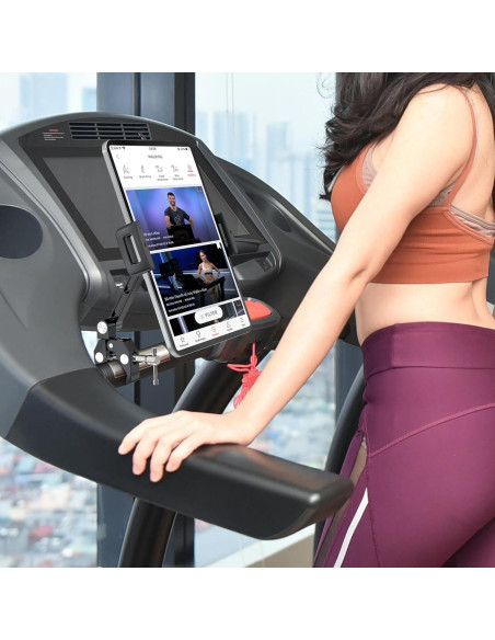 Soporte de Tablet Aluminio CMEIY para Bicicleta y Cinta de Correr