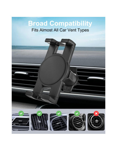 Soporte para Tablet en Coche Woleyi Ajustable 4.7-33 cm