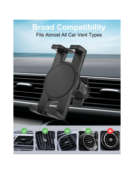 Soporte para Tablet en Coche Woleyi Ajustable 4.7-33 cm