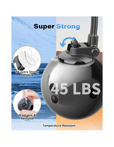 Soporte para Teléfono de Coche 1Zero Cuello de Ganso 20 cm