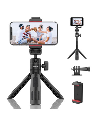 ULANZI M12 Trípode y Palo de Selfie Extensible 18-31.5cm