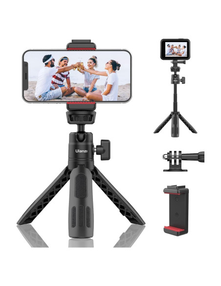 ULANZI M12 Trípode y Palo de Selfie Extensible 18-31.5cm