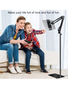 Soporte de Piso para Tableta SAMHOUSING Ajustable 1.70 kg 2