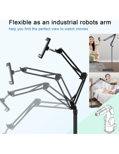 Soporte de Piso para Tableta SAMHOUSING Ajustable 1.70 kg