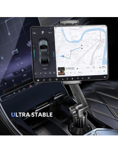 Soporte para Tablet Xishwon 15 cm Ajustable 360 para Coche 2