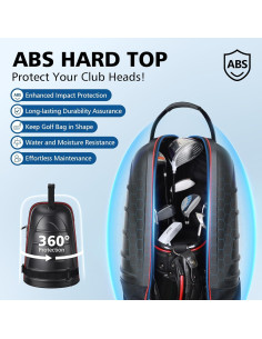 Bolsa de Viaje para Golf Mojest GTC-2 con Ruedas y Tapa Dura 2