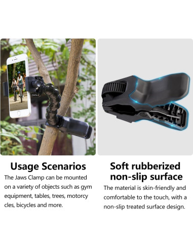 Soporte para Teléfono Suptig Cuello de Ganso Ajustable 22.6 cm