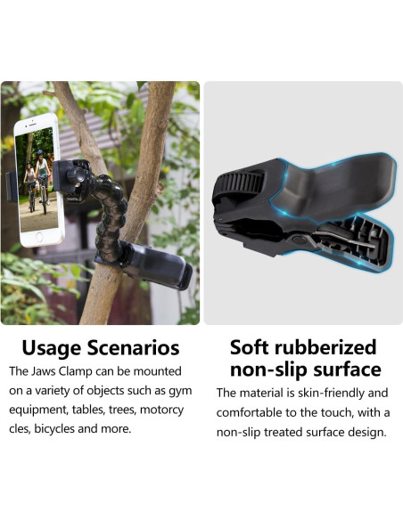 Soporte para Teléfono Suptig Cuello de Ganso Ajustable 22.6 cm