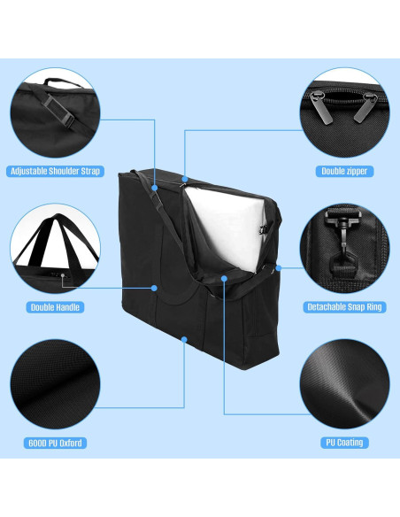 Bolsa de Almacenamiento SIRUITON para Mesa Plegable 8FT