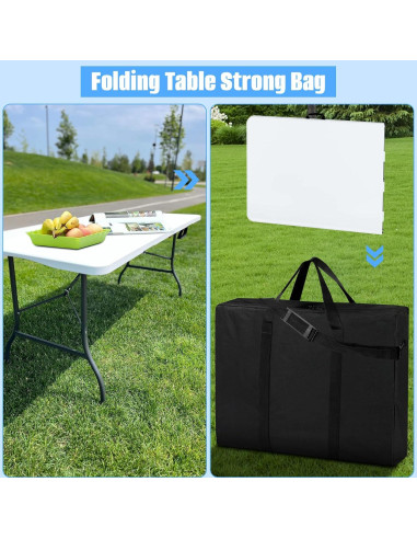 Bolsa de Almacenamiento SIRUITON para Mesa Plegable 8FT