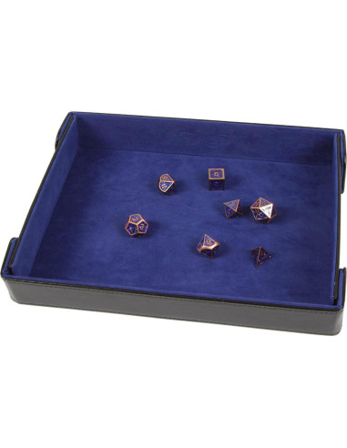 Bandeja de Dados Plegable Forged Dice Co. 24.13x18.42cm Azul