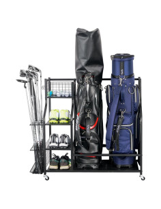 Organizador de Golf Mythinglogic para 2 Bolsas y 12 Palos