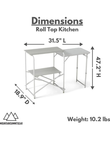 Cocina Camping Roll Top MOUNTAIN SUMMIT GEAR MSG-RTK