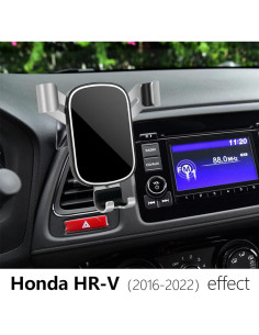 Soporte para teléfono LUNQIN para Honda HR-V 2016-2022 2