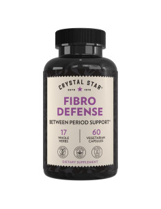 Defensa Fibro Crystal Star 60 Cápsulas - Salud de Senos y Útero